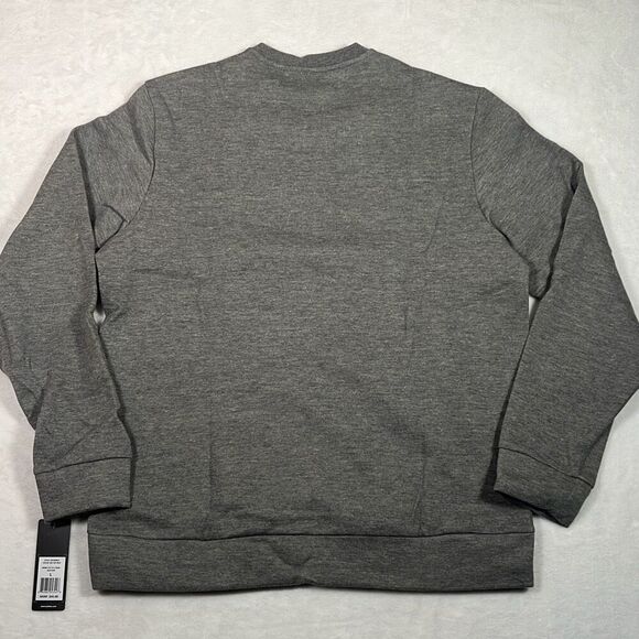 ADIDAS GOLF Tech Fleece casual‎ gray black pullover NWT Men large - Picture 6 of 6